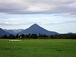 Gulltanna, 594m, druhý nejvyšší kopec, taky pěknej krpál.