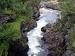 Peřeje Slettafossen